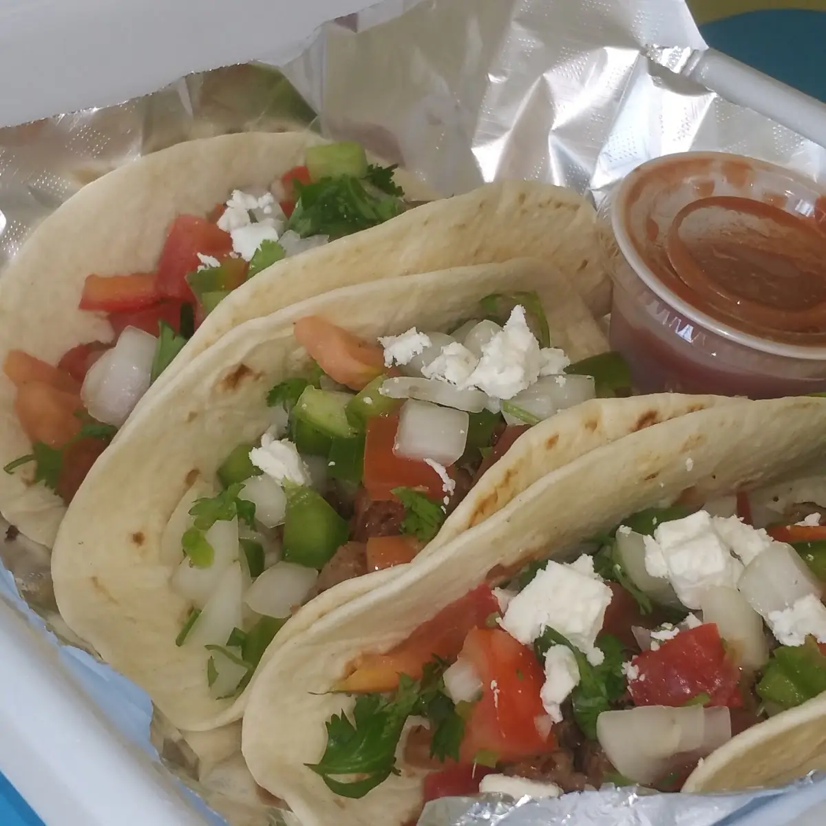 Street Tacos Steak or Chicken