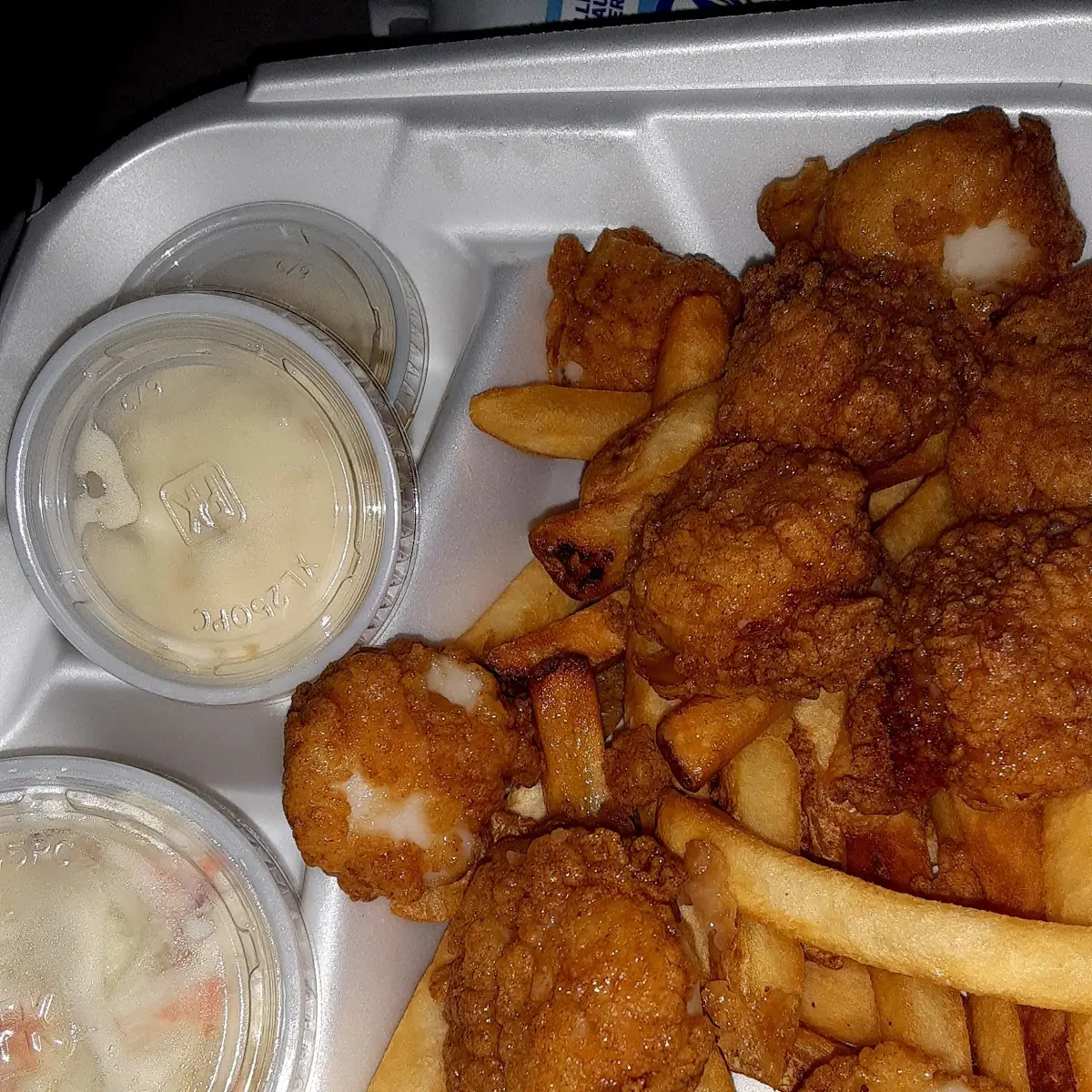 Fried Scallop Dinner
