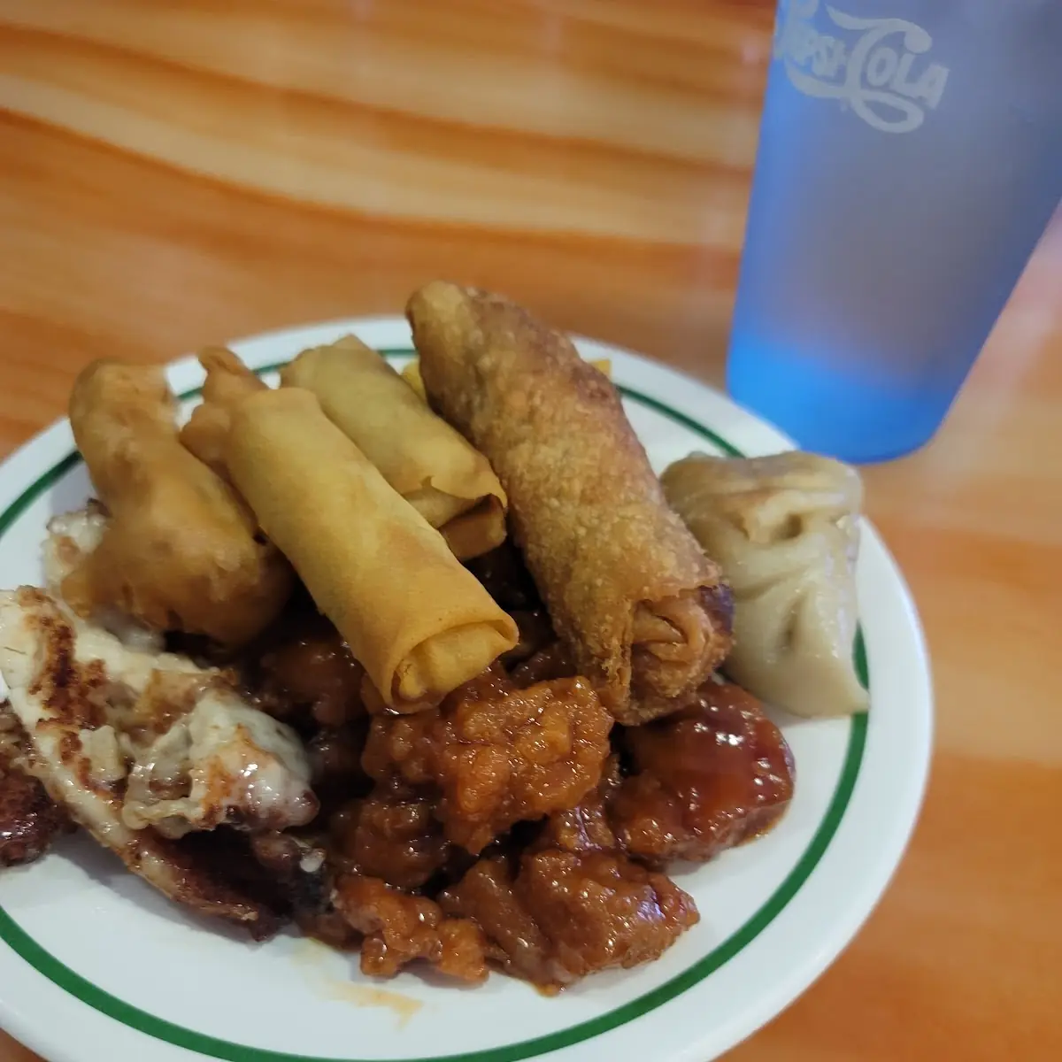 Roast Pork Egg Roll