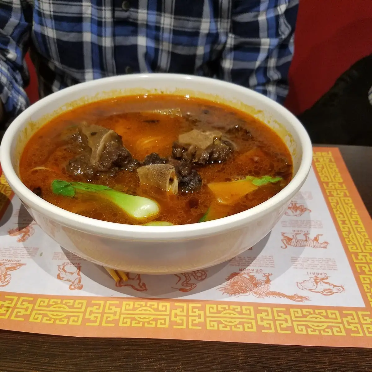Oxtail Soup with Pulled Noodles