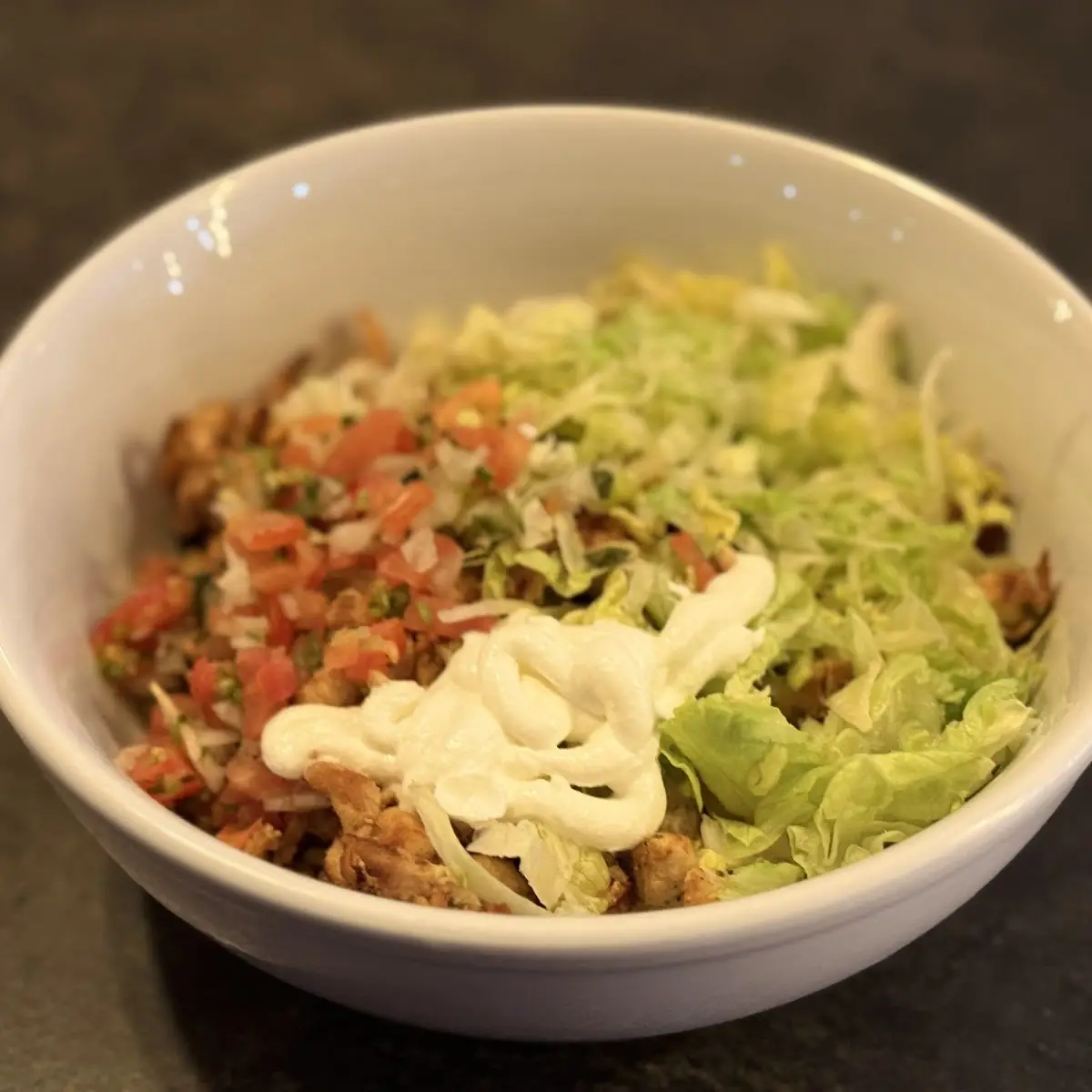 Grill chicken bowl