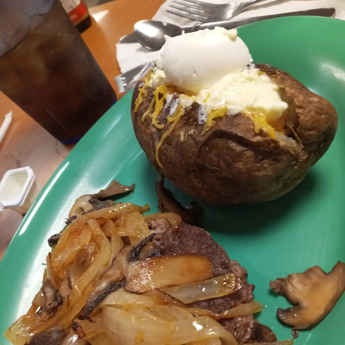 Steak with Baked Potato