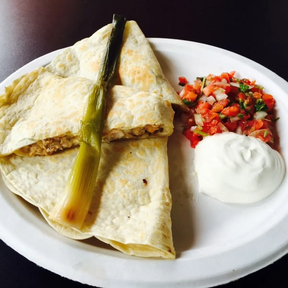 Cheese Quesadilla Bean & Cheese Burrito
