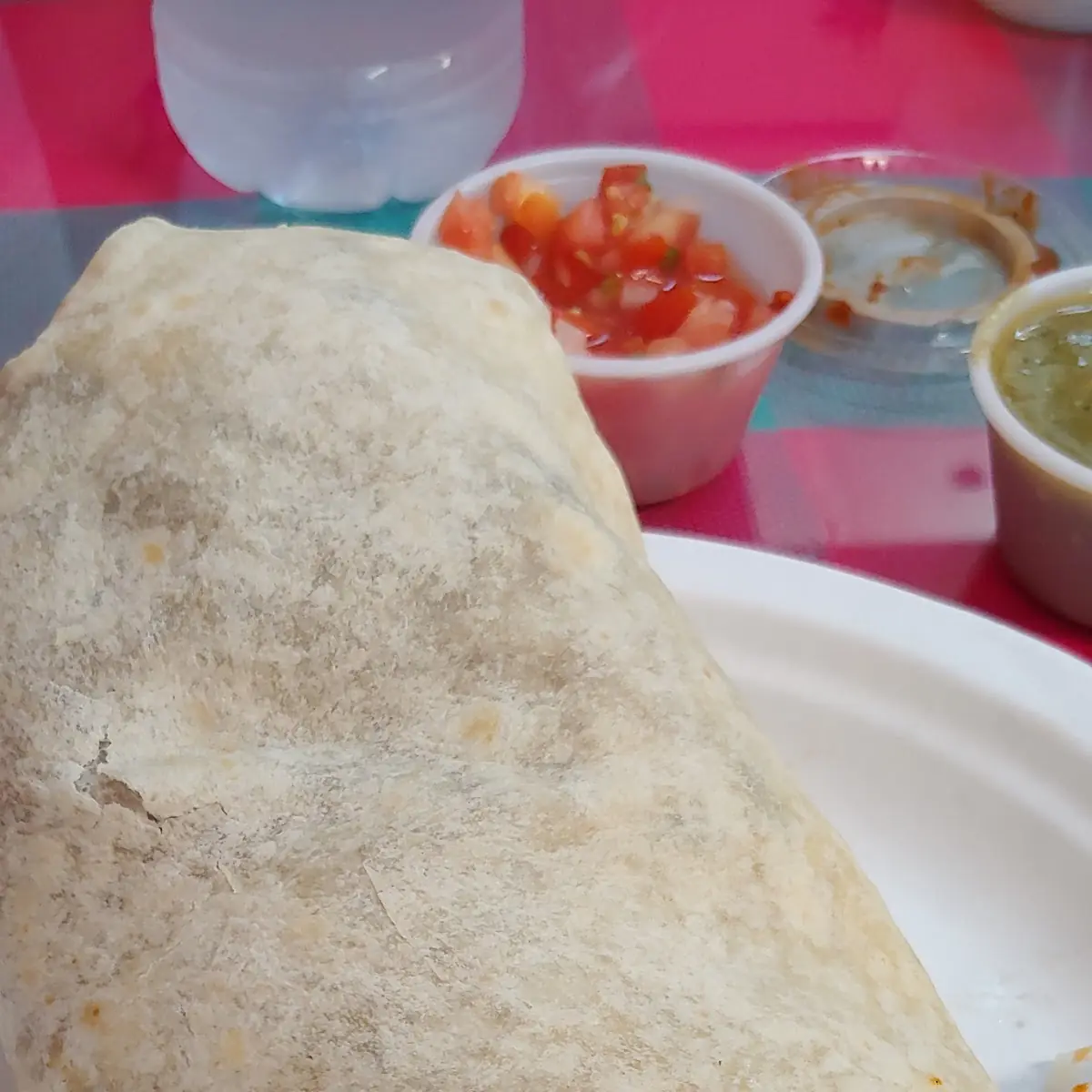 Chicken Fajita Burrito