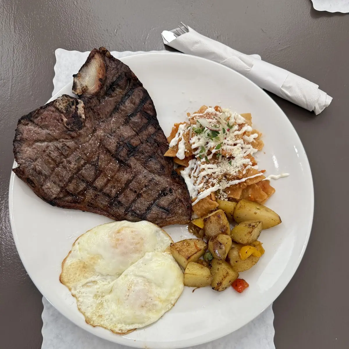 Steak and Eggs