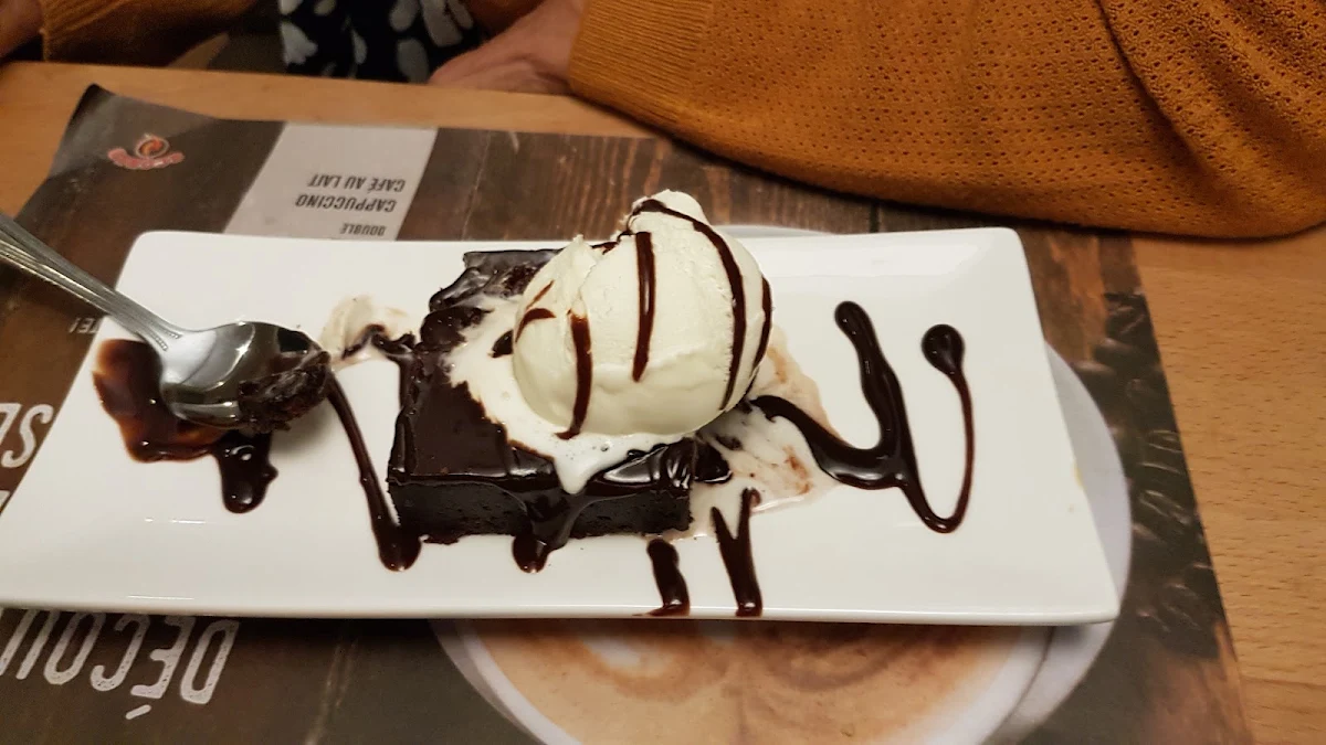 Brownie À la Crème Glacée