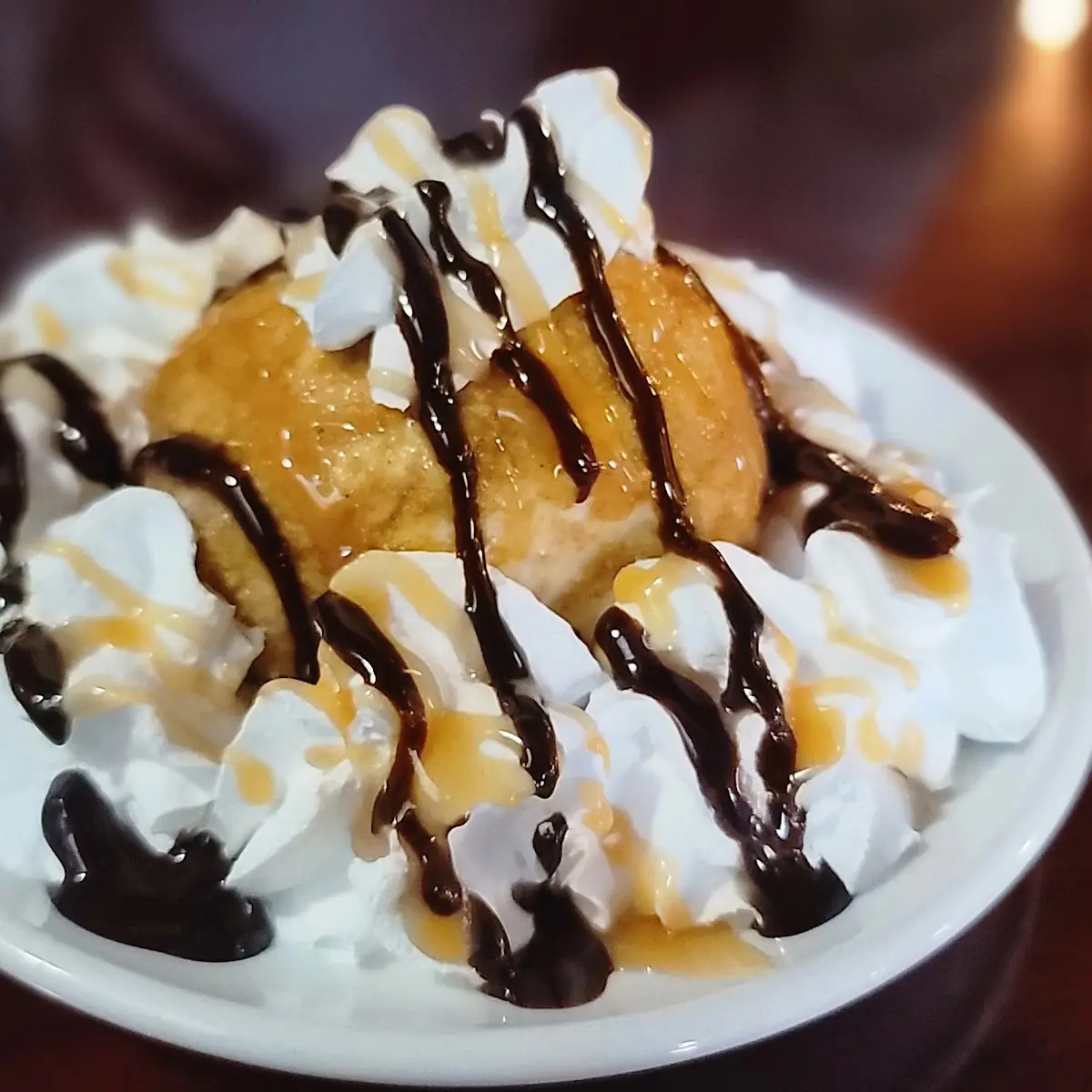 Deep-Fried Ice Cream