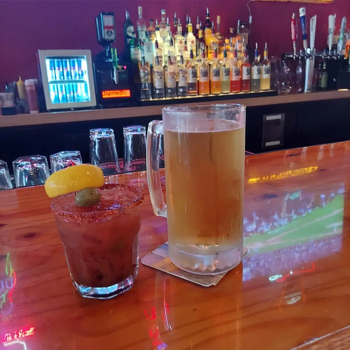 Draft Beer Bloody Back