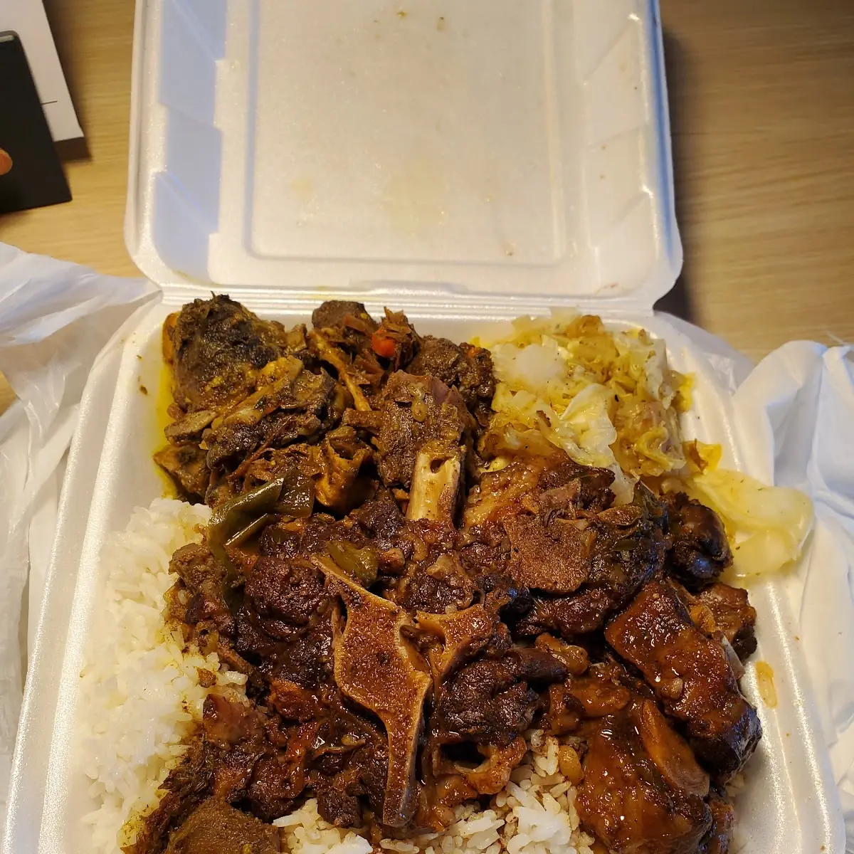 Oxtail and Curry Chicken
