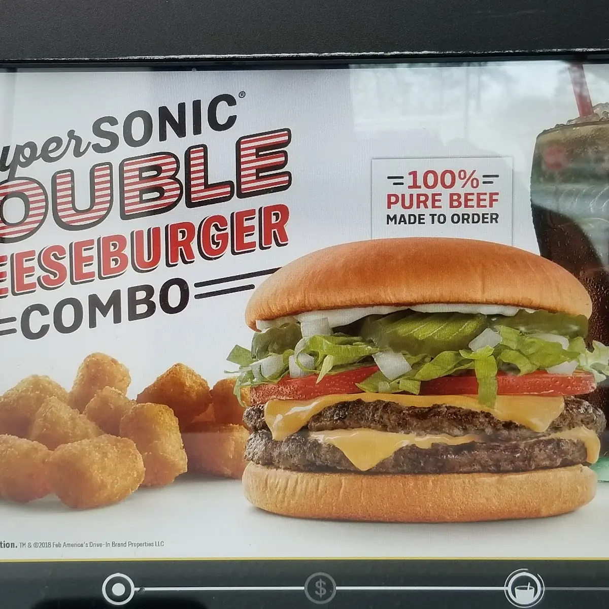 Sonic Cheeseburger
