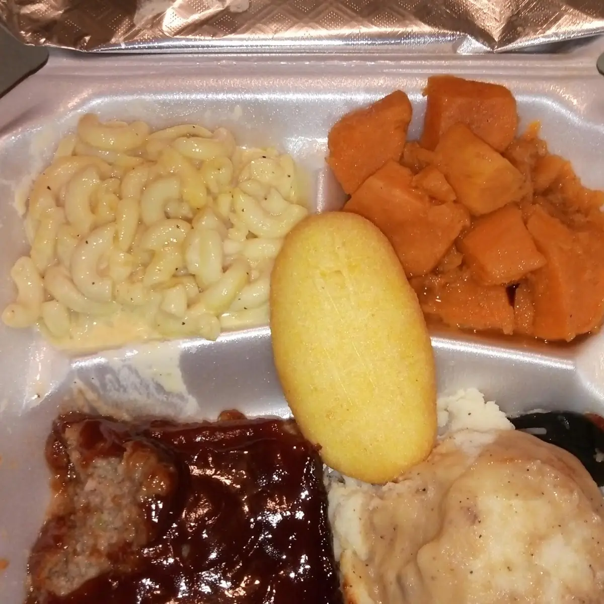 Meatloaf Mashed Potatoes and Gravy
