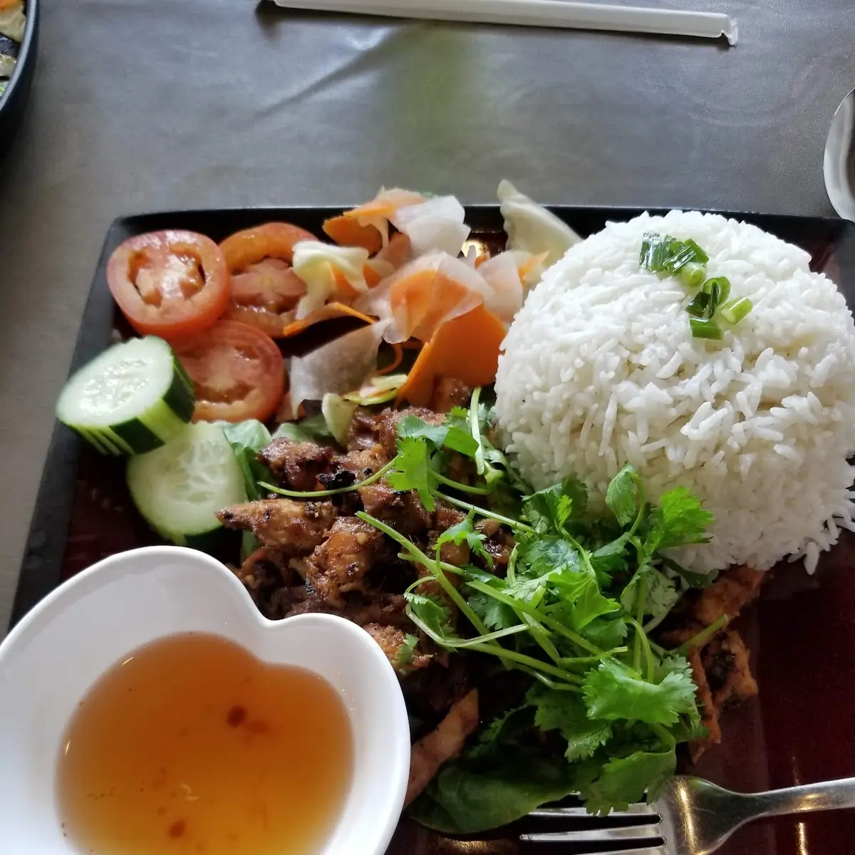 Lemon Grass Chicken Rice
