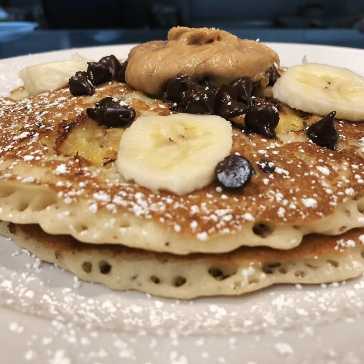 Blueberry Banana Pancakes