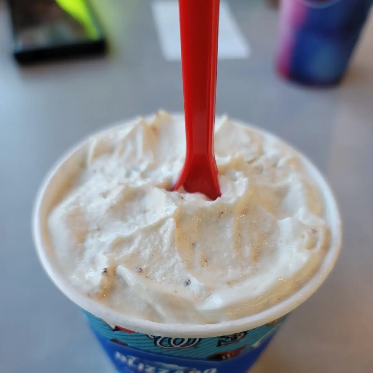 Caramel Fudge Cheesecake Blizzard