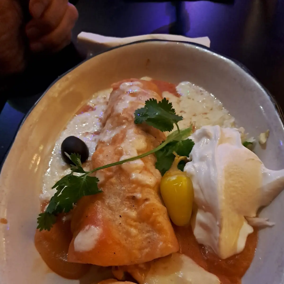 Enchiladas Verdes