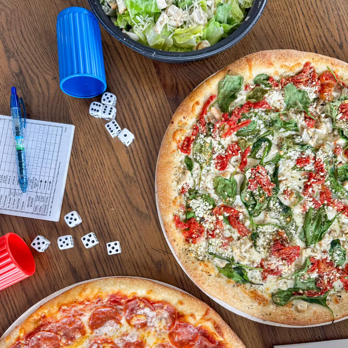 Create Your Own Pizza Baking Required