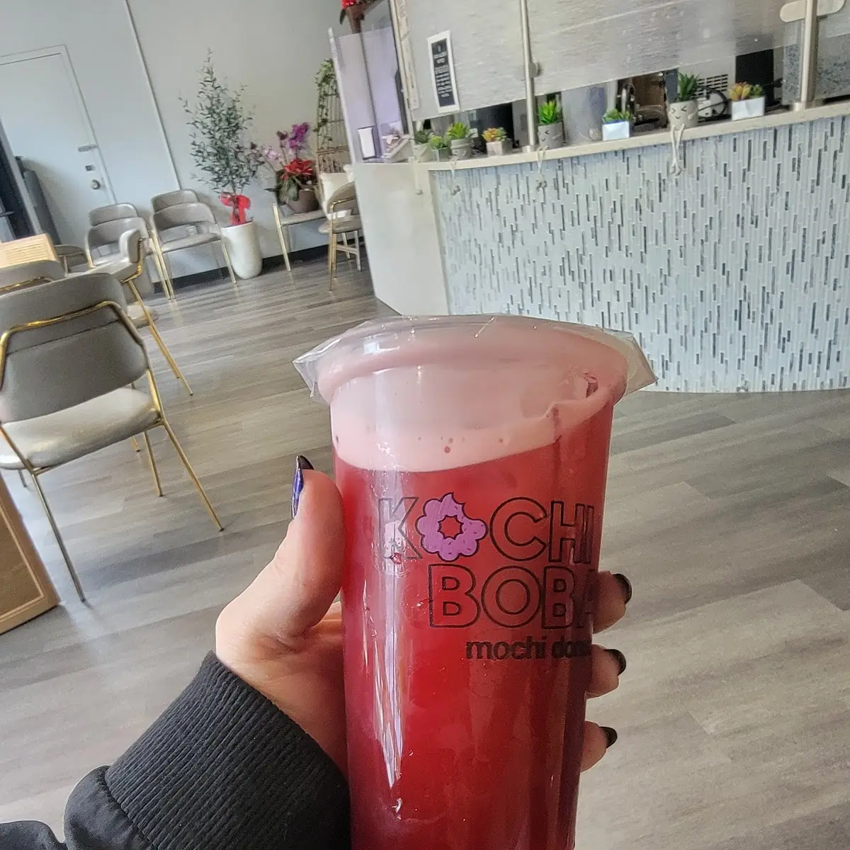 Strawberry Popping Boba