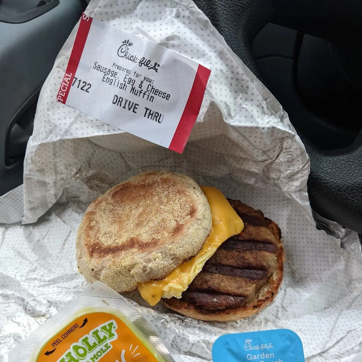 Sausage Egg & Cheese Muffin