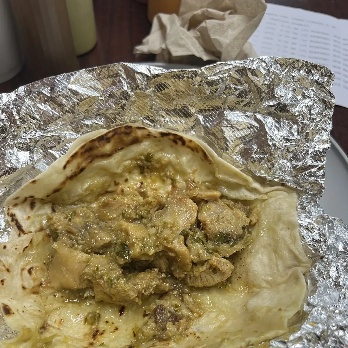 Chicken En Salsa Verde