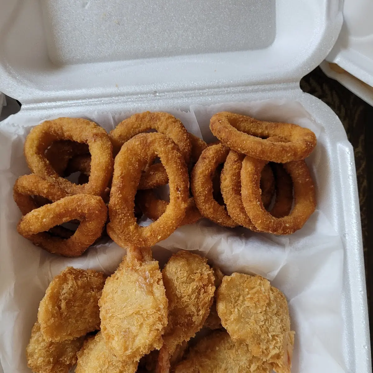Shrimp and Onion Rings