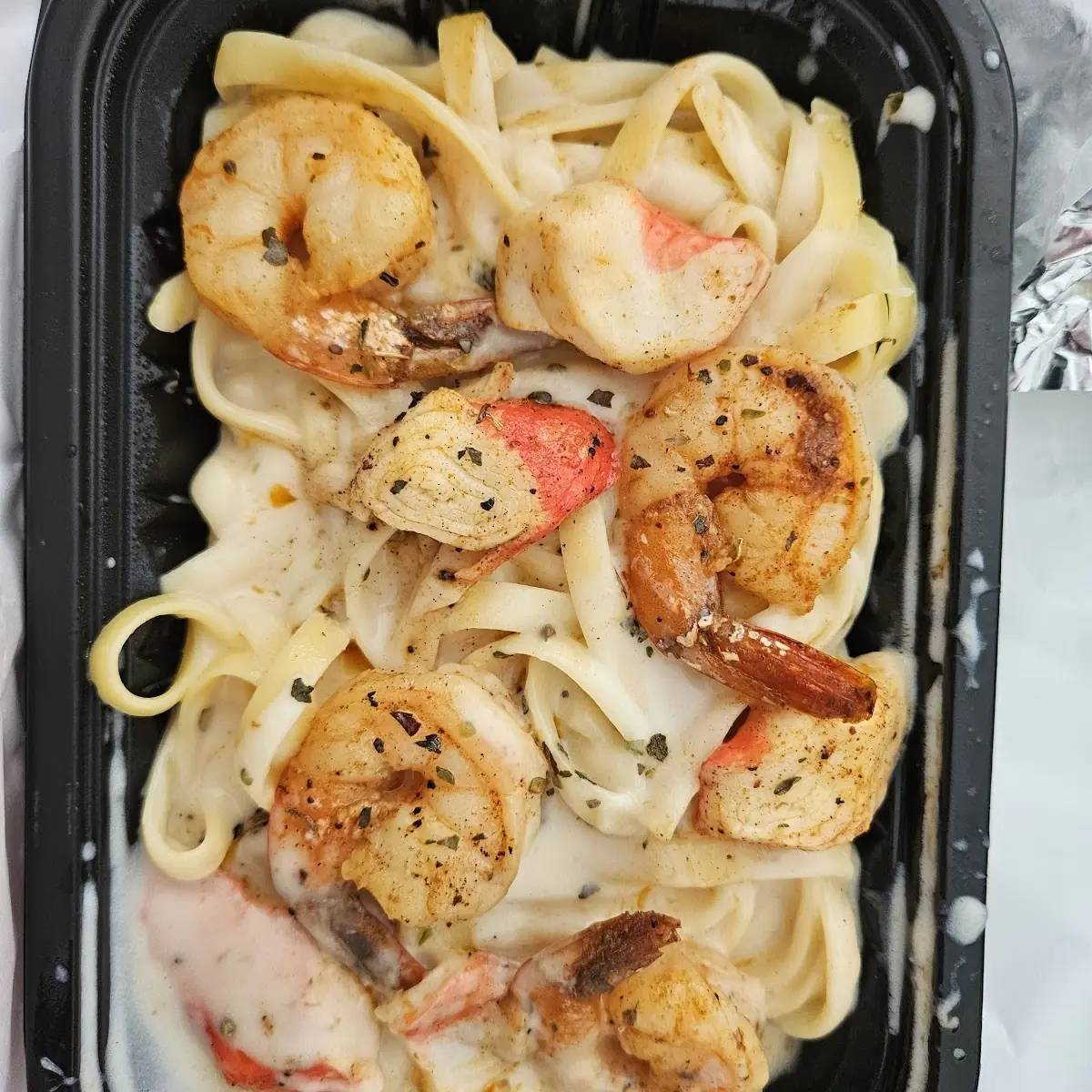 Shrimp Alfredo