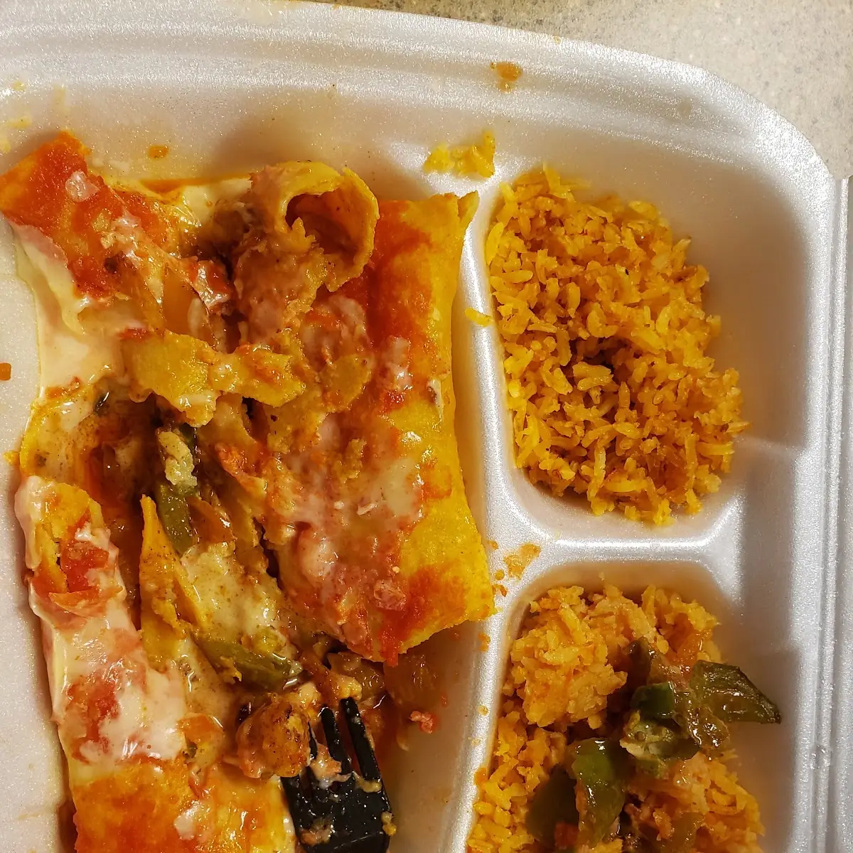 Shrimp Enchiladas