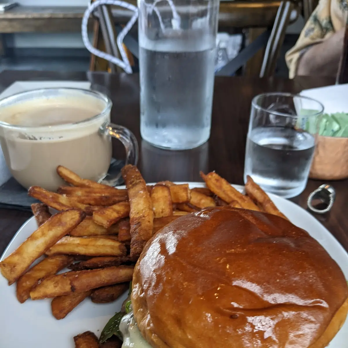 Burger and Fries