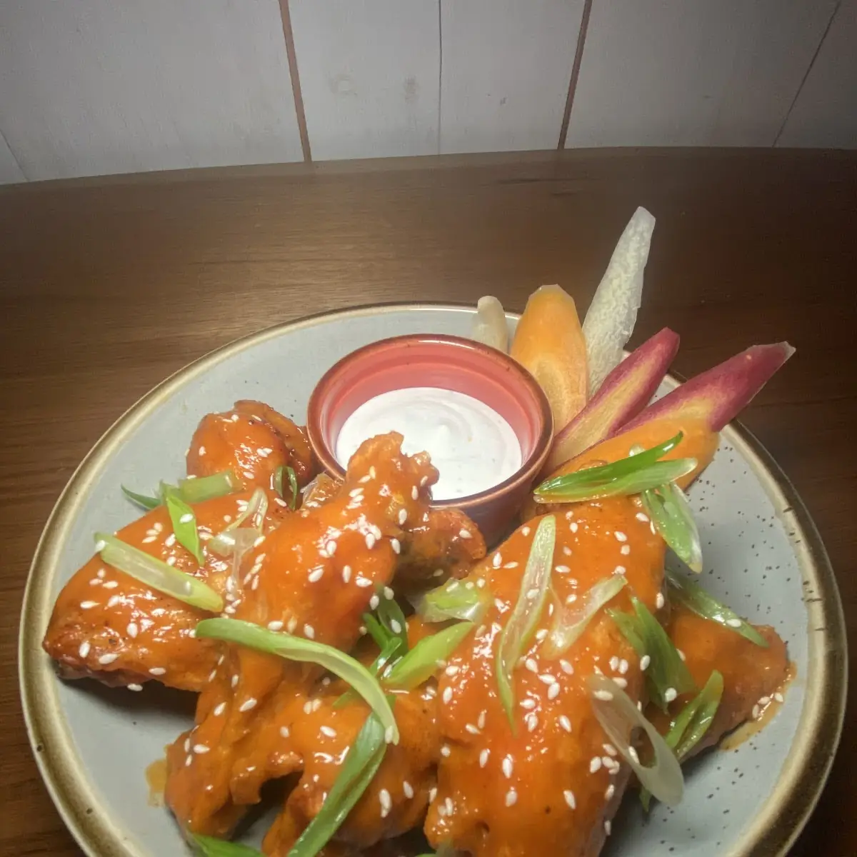 Gochujang Buffalo Chicken Wings