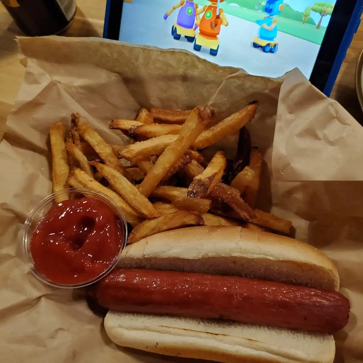 Hot Dog & Fries