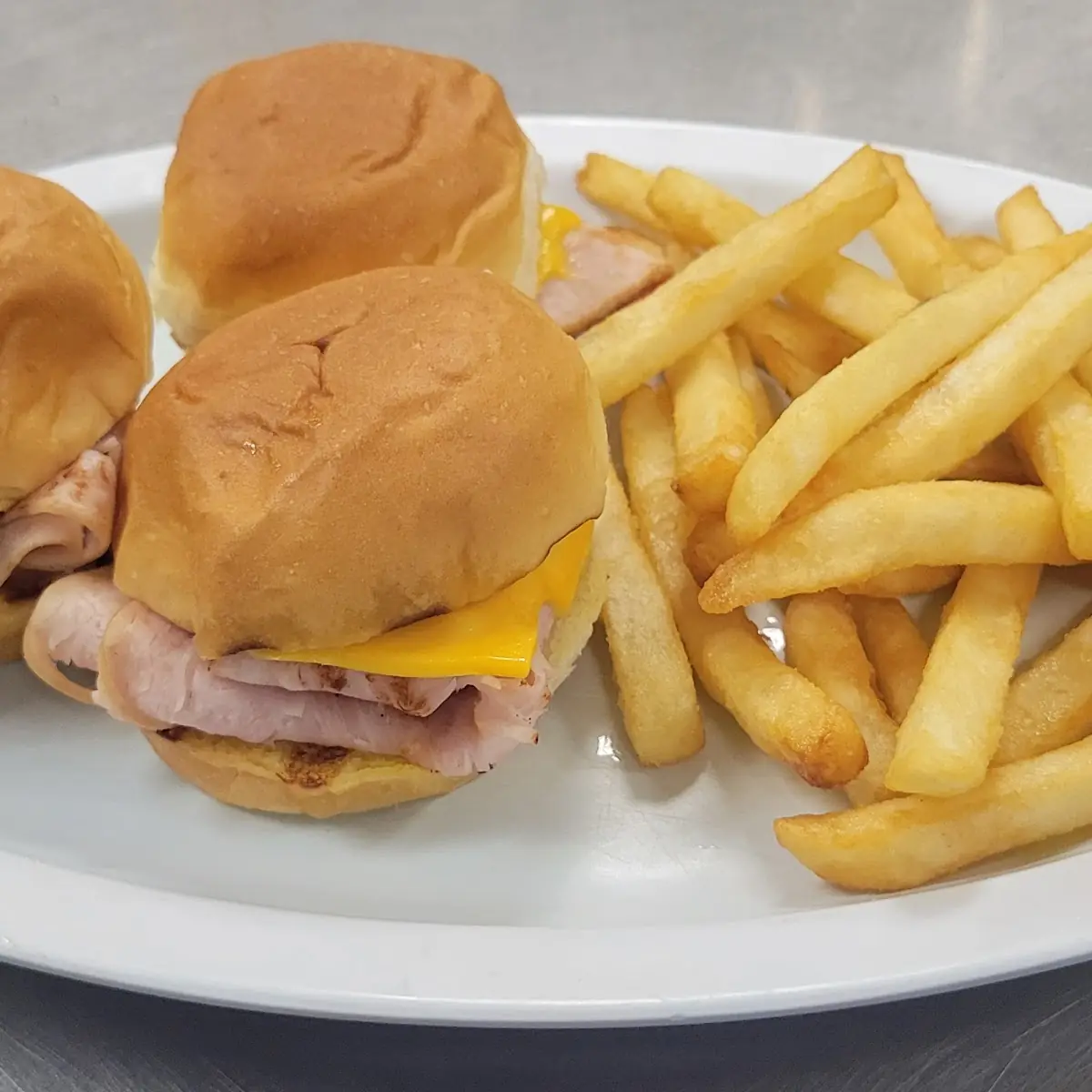 Hot Ham & Cheese Sliders