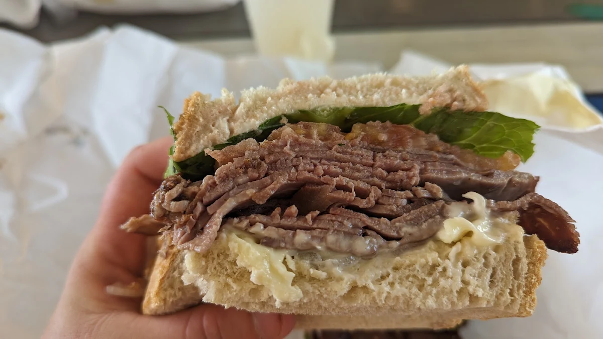 Open Faced Roast Beef