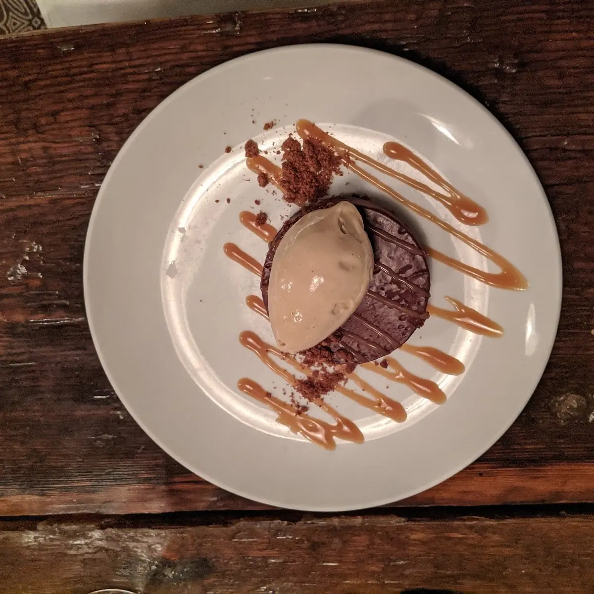 Dark Chocolate Bavarois