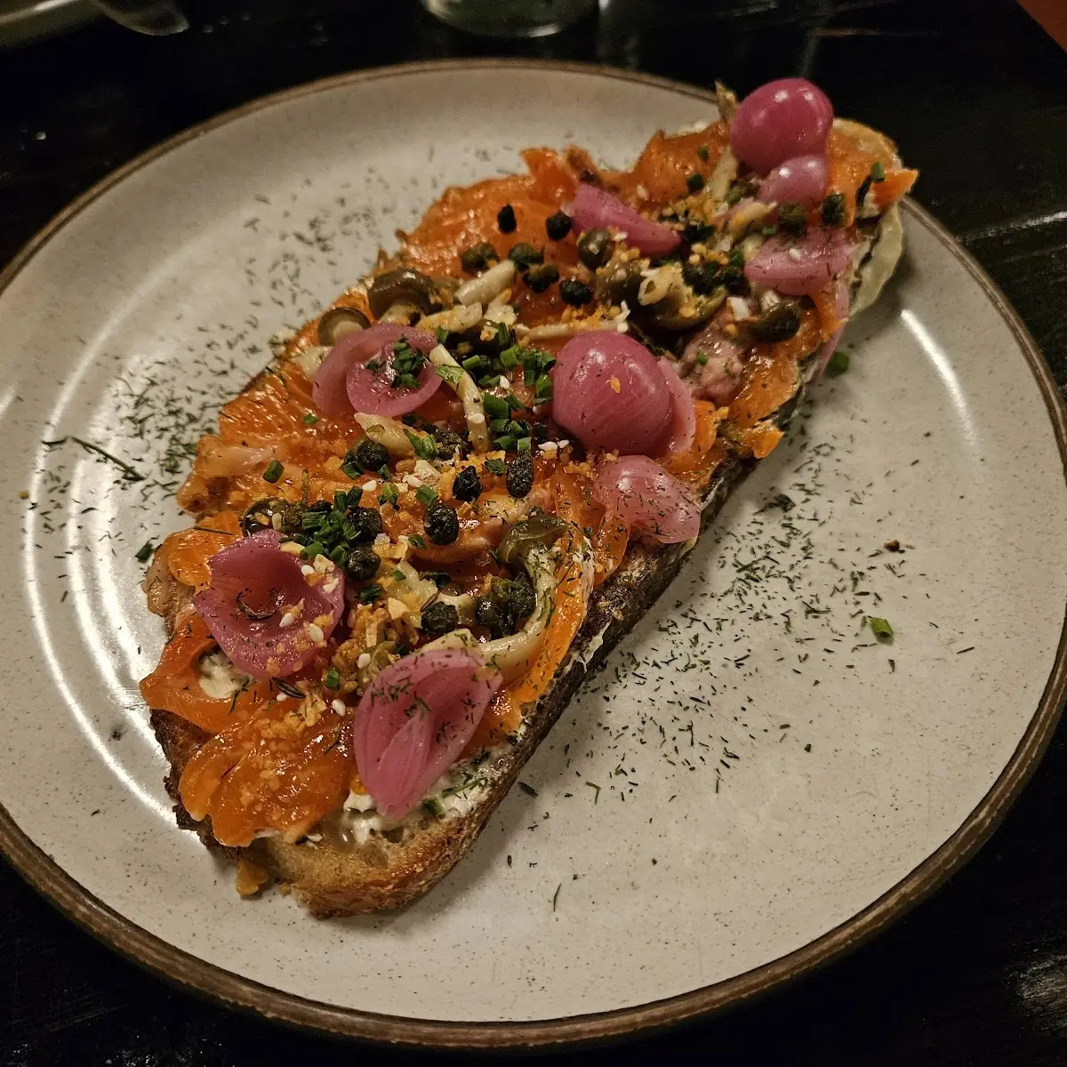 Smoked Trout Toast