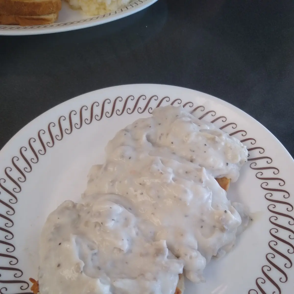 Two Biscuits & Gravy Two Eggs