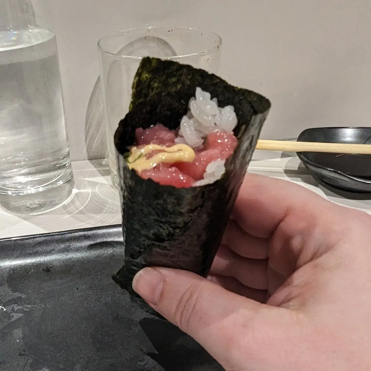 Spicy Toro Hand Roll