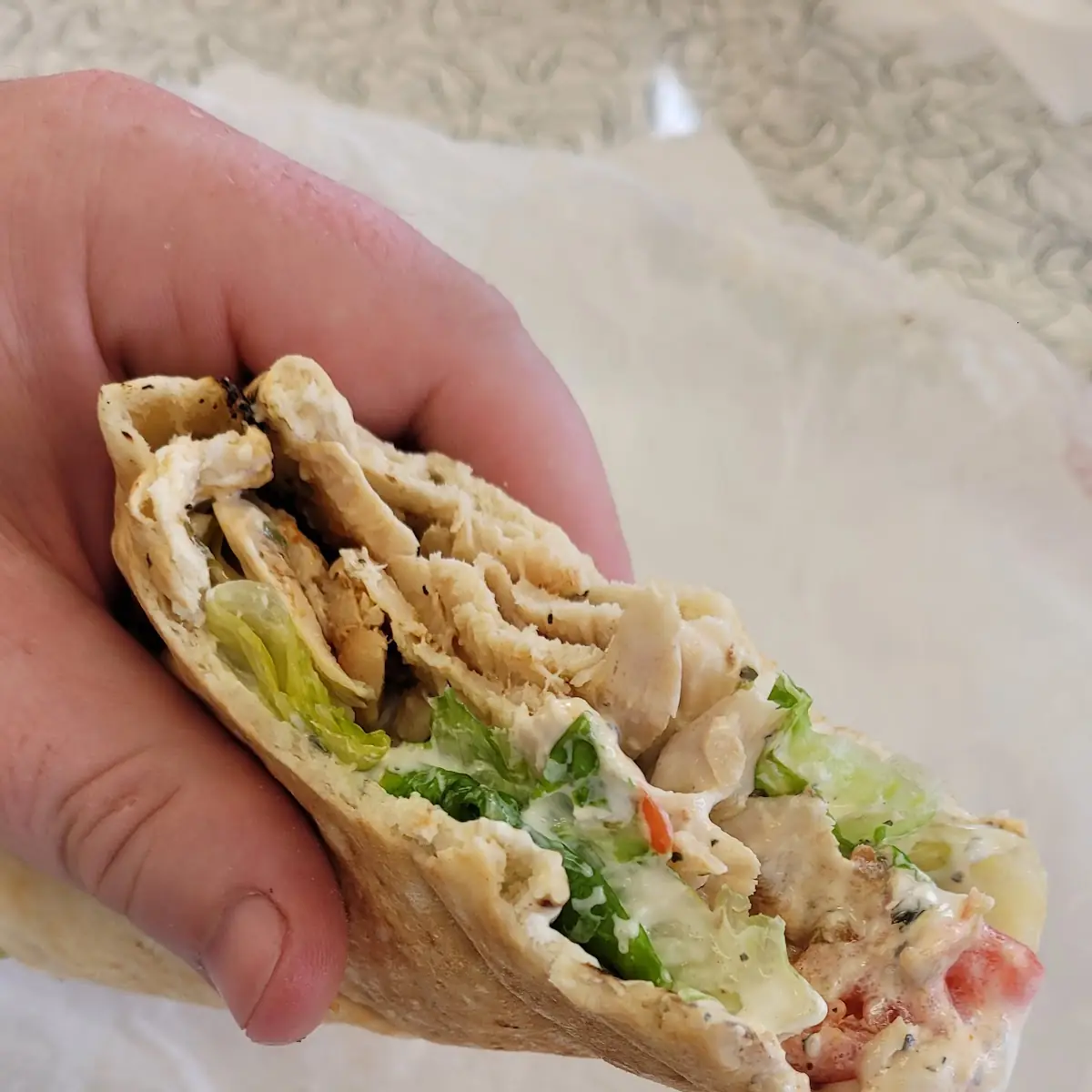 Chicken Pita Wrap