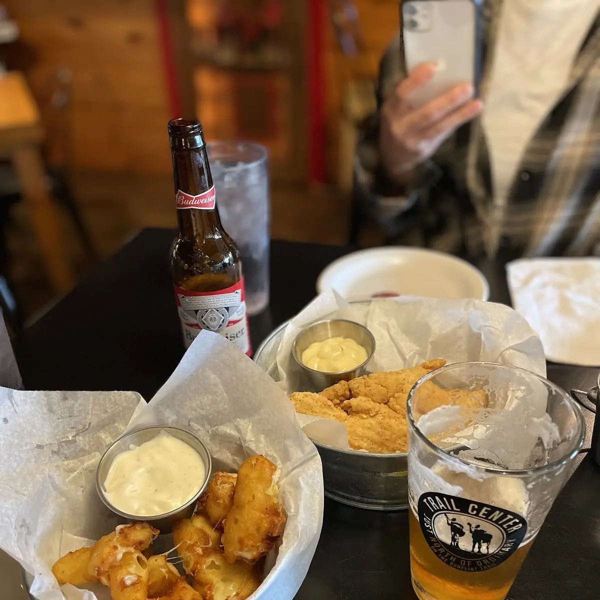 Cheese Curds and Chicken Tenders