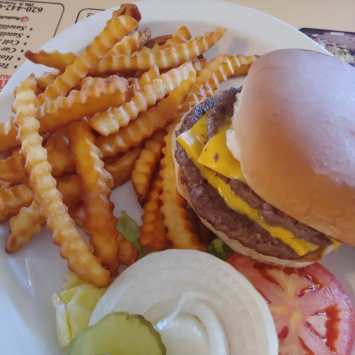 Double Cheese Burger