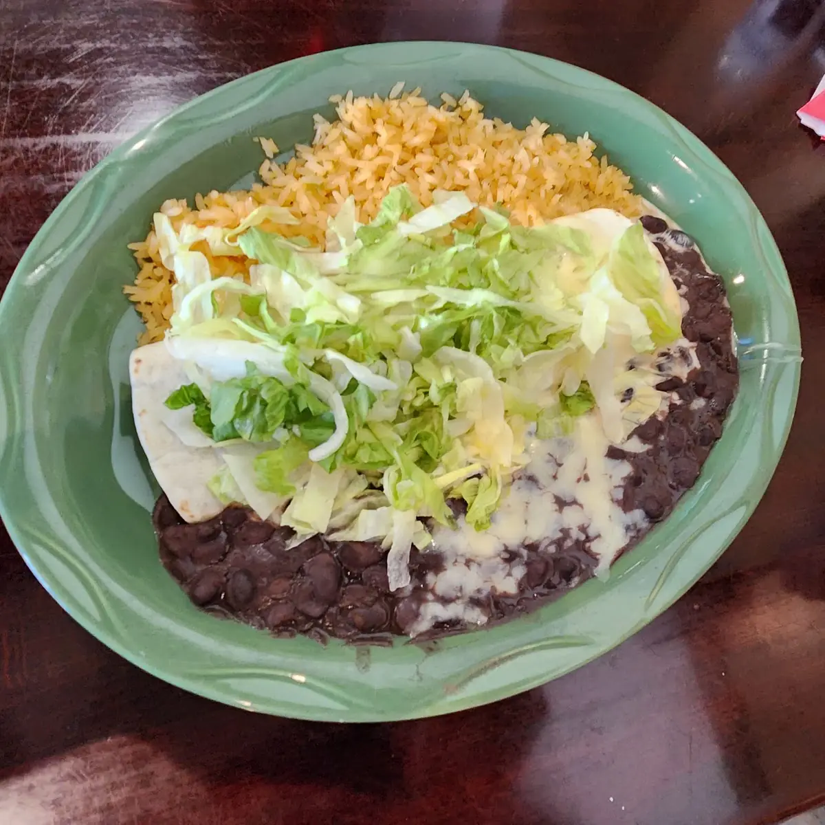 Rice & Refried Beans