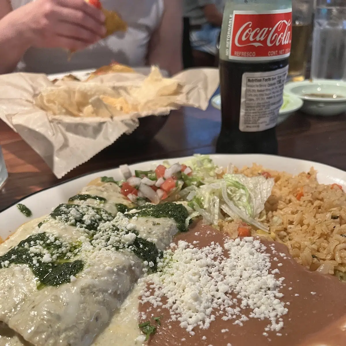 Chicken Enchiladas Suizas