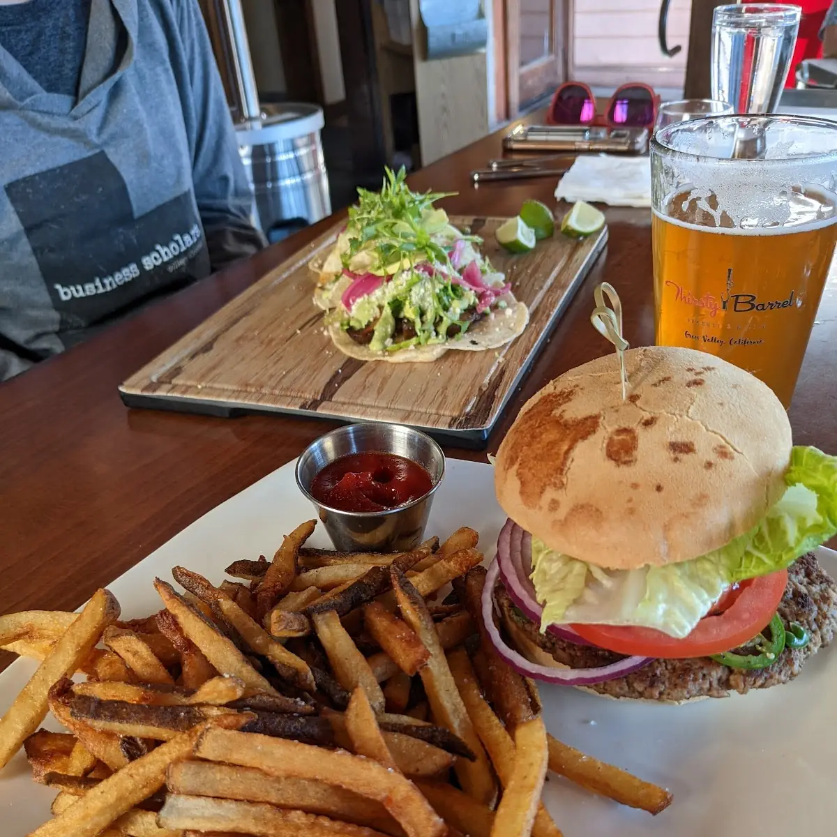 Vegan Impossible Burger