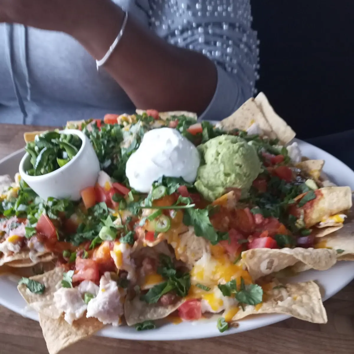 Chicken Nachos Supreme