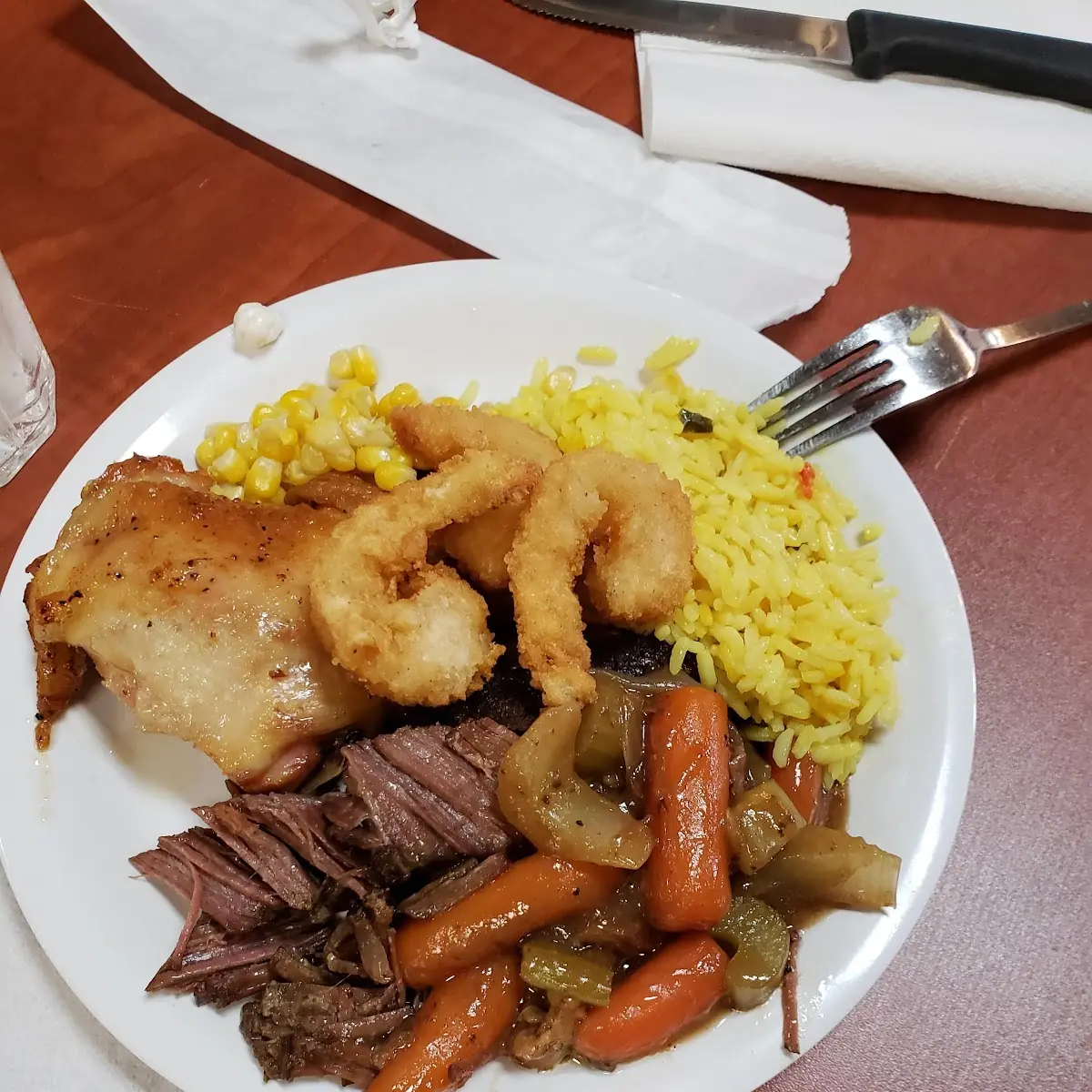 Pot Roast and Baked Chicken