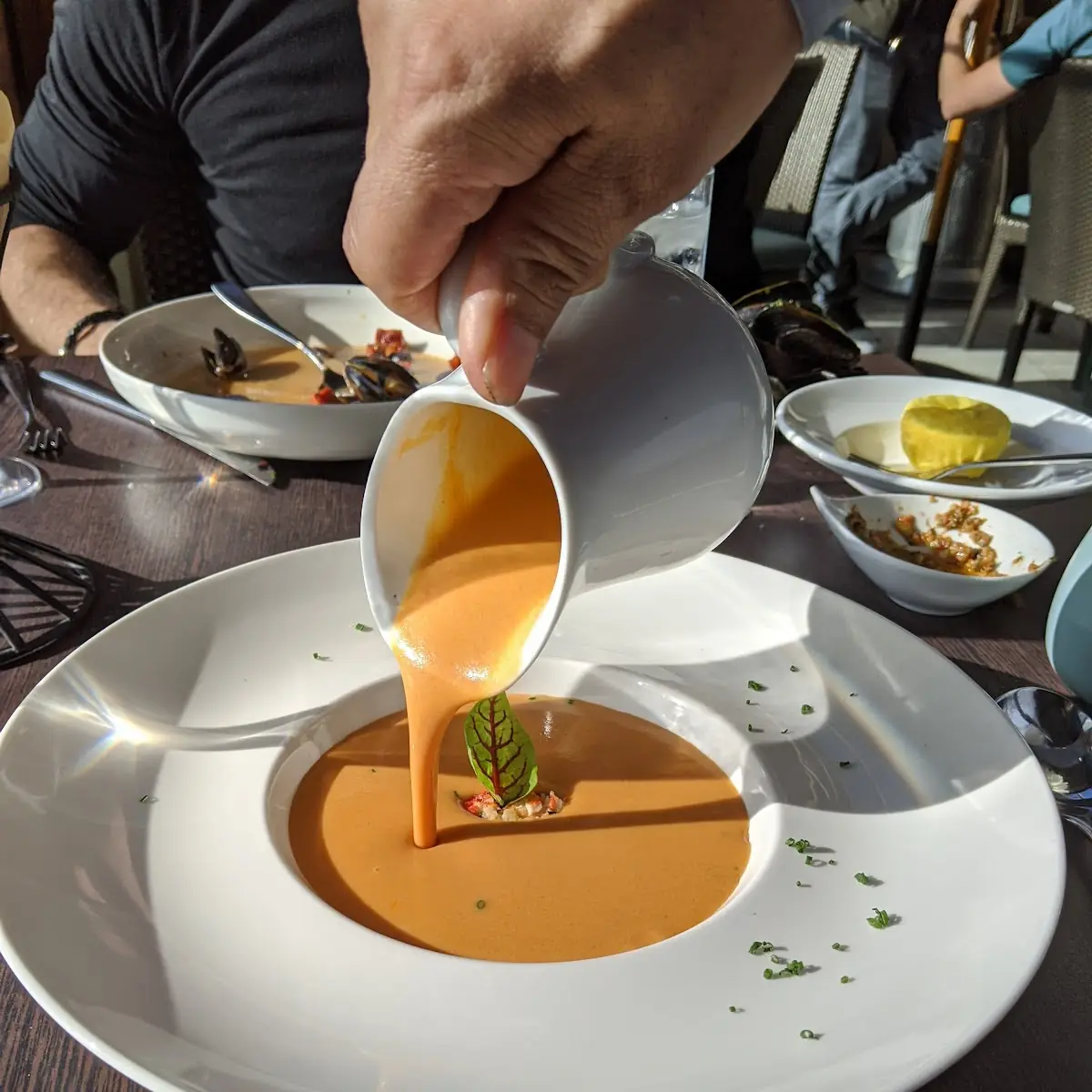 Tableside Lobster Bisque
