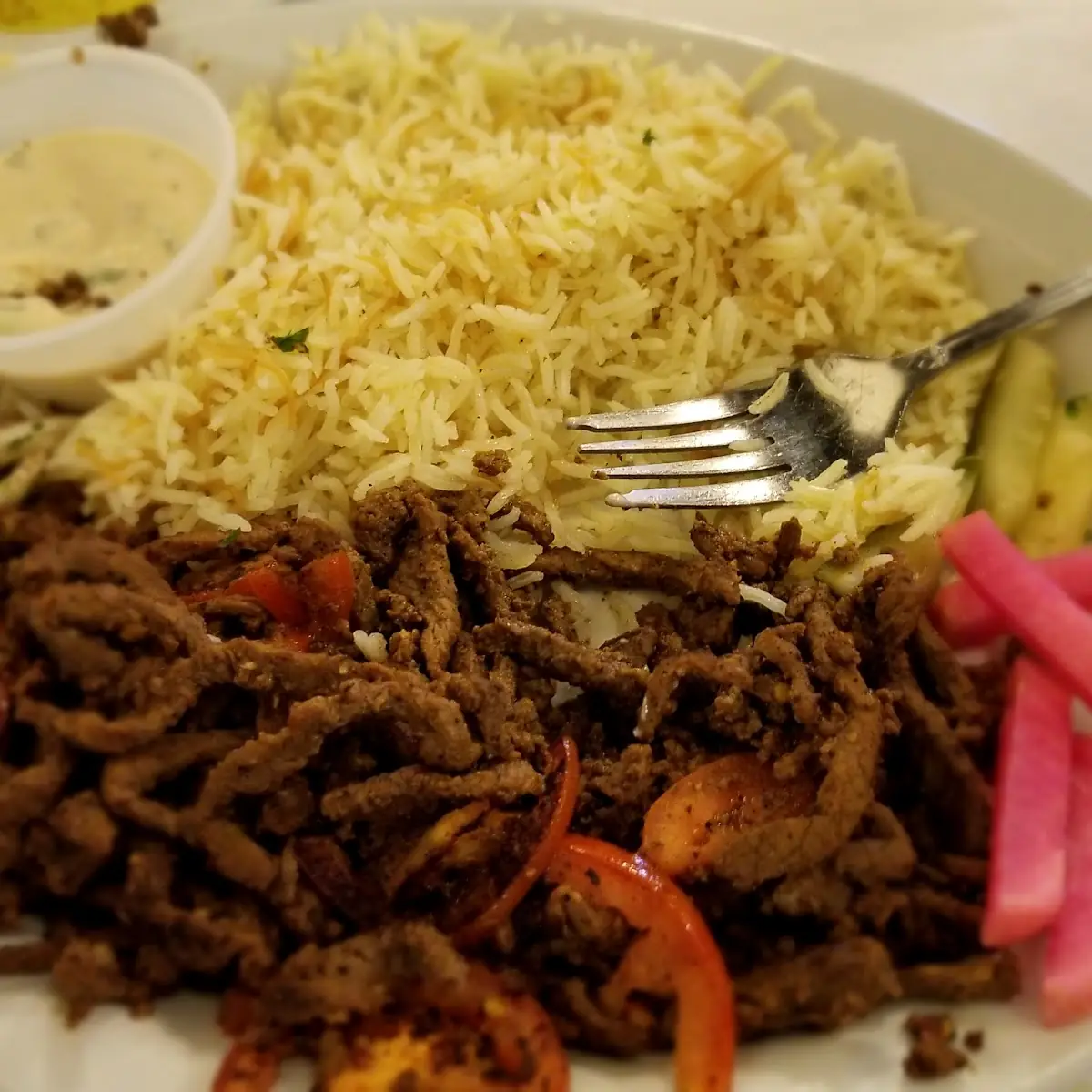 Beef Shawarma Sandwich