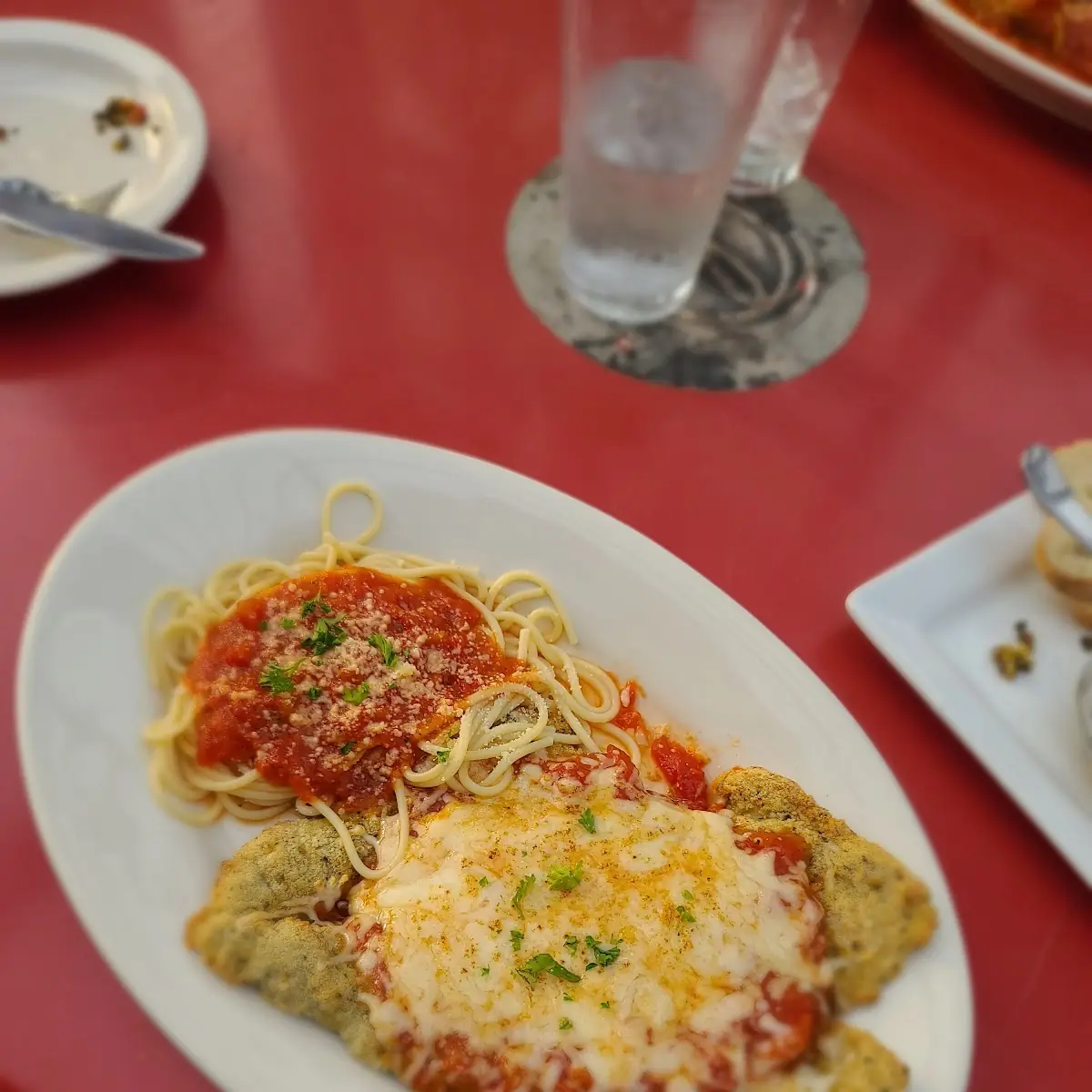 Chicken Parmesan with Spaghetti