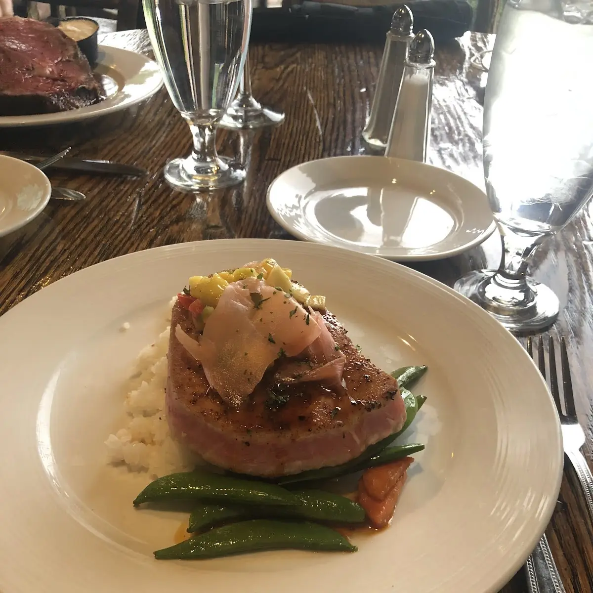 Grilled Salmon Medallion