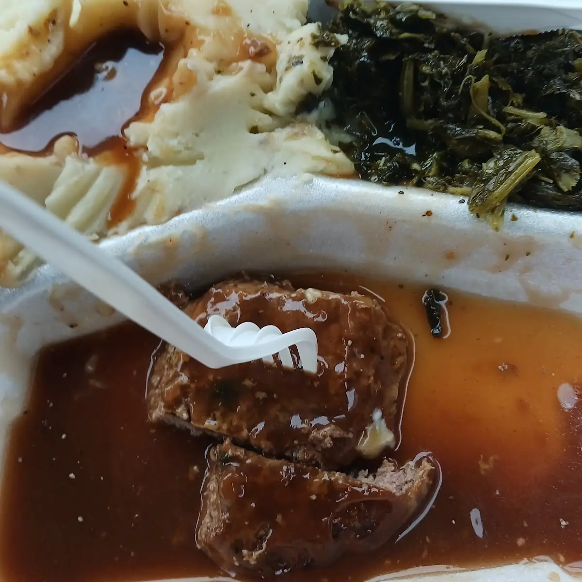Hamburger Steak Dinner