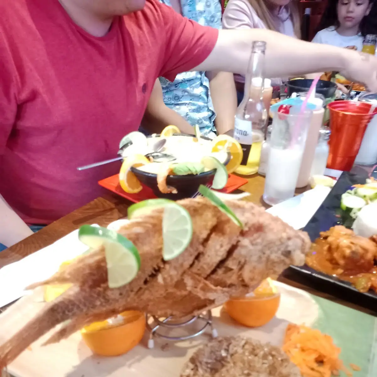 Mojarra Frita Fried Tilapia