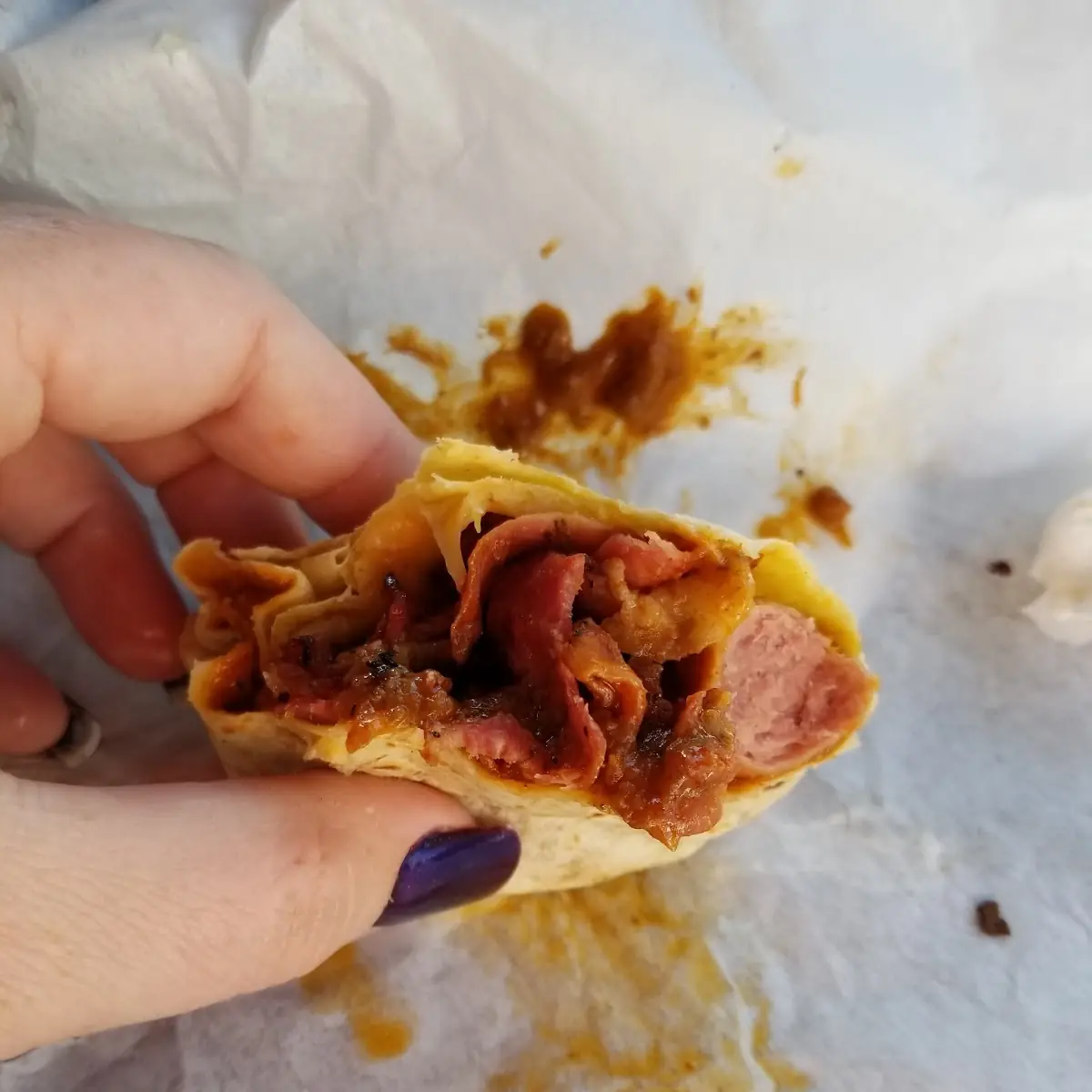 Pastrami Hot Dog